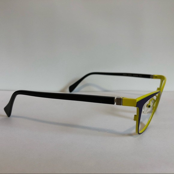 Face a Face Paris EyeGlass in purple and green colour - Picture 6 of 8